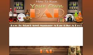 Thumbnail How To Run Your Own Bar PSD Minisite HTML Graphics Ready Made Web Template