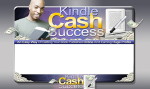Thumbnail Kindle Cash Success PSD Minisite HTML Graphics Ready Made Web Template