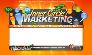Product picture Inner Circle Marketing PSD Minisite HTML Graphics Ready Made Web Template