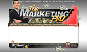 Product picture The Marketing Pro PSD Minisite HTML Graphics Ready Made Web Template