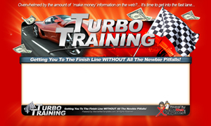 Product picture Turbo Training PSD Minisite HTML Graphics Ready Made Web Template