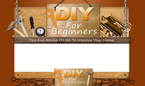 Product picture DIY For Beginners PSD Minisite HTML Graphics Ready Made Web Template