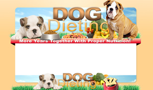 Product picture Dog Dieting PSD Minisite HTML Graphics Ready Made Web Template