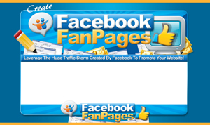 Product picture Facebook Fan Pages PSD Minisite HTML Graphics Ready Made Web Template