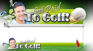 Product picture Get Paid To Golf PSD Minisite HTML Graphics Ready Made Web Template
