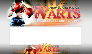 Product picture Get Rid Of Warts PSD Minisite HTML Graphics Ready Made Web Template