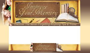 Product picture Improve Your Memory PSD Minisite HTML Graphics Ready Made Web Template