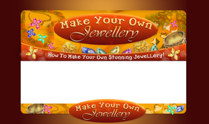 Product picture Make Your Own Jewellry PSD Minisite HTML Graphics Ready Made Web Template