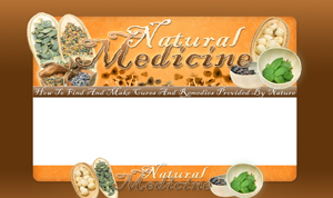 Product picture Natural Medicine PSD Minisite HTML Graphics Ready Made Web Template