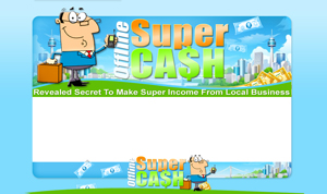 Product picture Offline Super Cash PSD Minisite HTML Graphics Ready Made Web Template