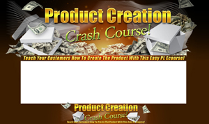 Product picture Product Creation Crash Course PSD Minisite HTML Graphics Ready Made Web Template