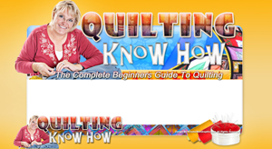 Product picture Quilting Know How PSD Minisite HTML Graphics Ready Made Web Template