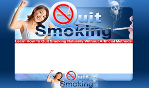 Product picture Quit Smoking 1 PSD Minisite HTML Graphics Ready Made Web Template