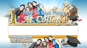 Product picture Save At College PSD Minisite HTML Graphics Ready Made Web Template